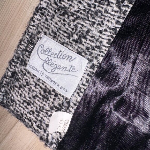 Vintage 80s Collection Elegante Double Breasted Coat 7/8 - Picture 7 of 10